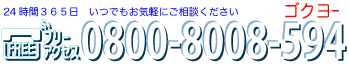 ﾌﾘｰｱｸｾｽ0800-8008-594